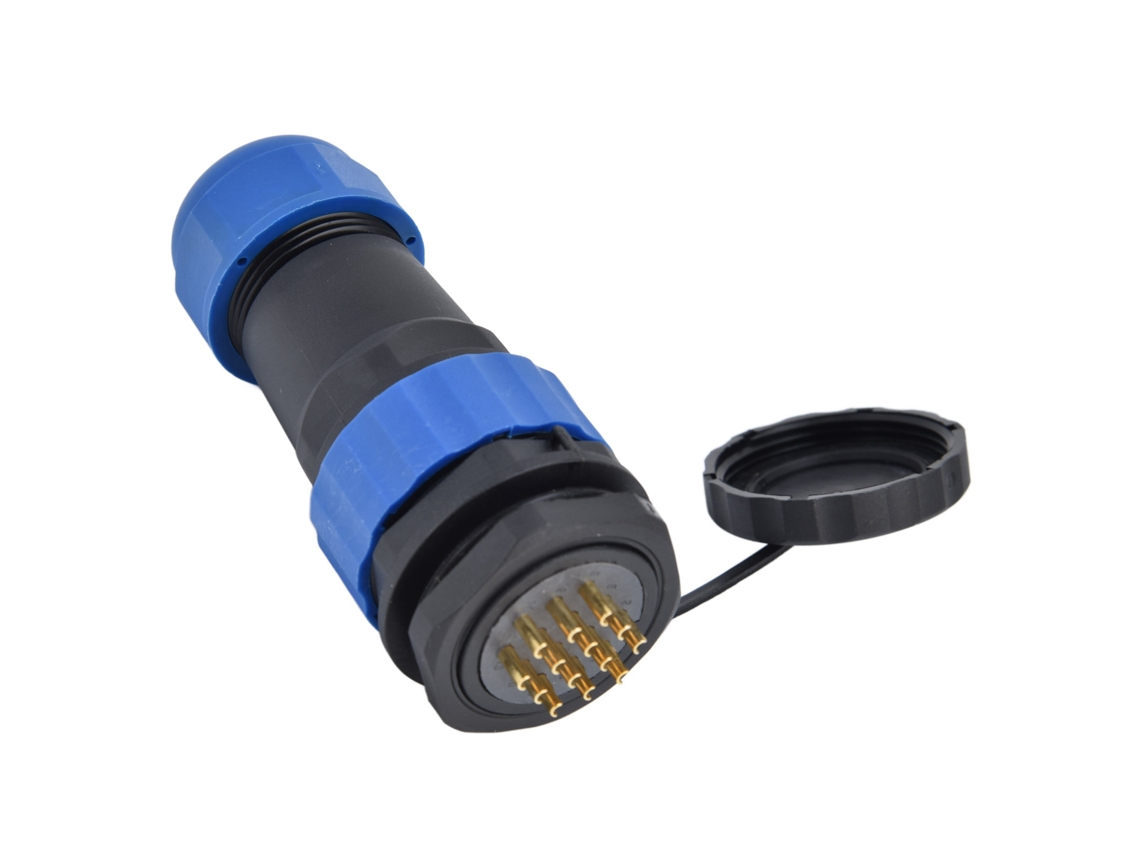 Conector À Prova D'água Tomada Aérea Ip68 380v 10a