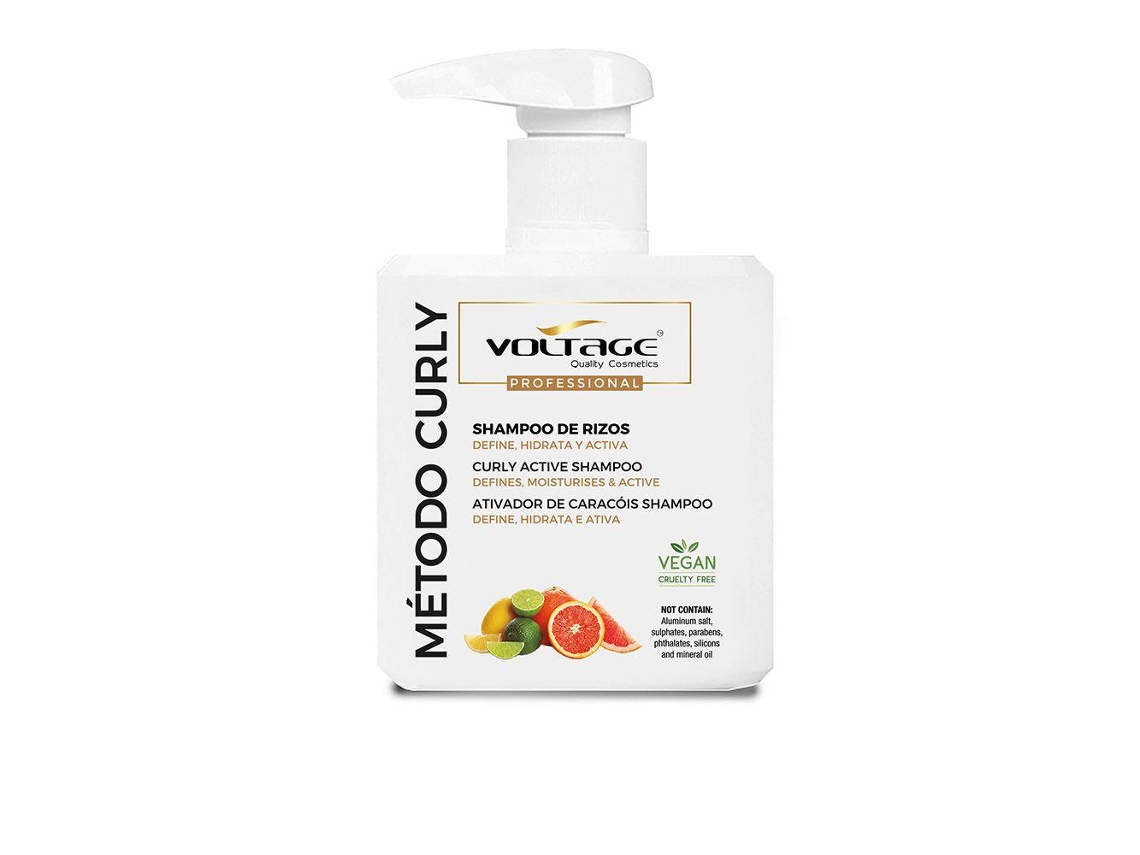 VOLTAGE Cosmetics Rizos Metodo Curly Champú 500 Ml Unissex