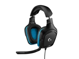 Auscultadores Gaming com Fio LOGITECH G432 DTS (Over Ear - Multiplataforma - Preto)