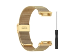 Relógio inteligente Amazfit T-Rex 2 com pulseira de malha de aço inoxidável e pulseira esportiva para bicicleta elétrica