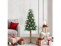 Vidaxl Árvore De Natal Slim Verde 150 Cm