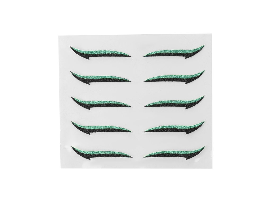 Adesivos Reutilizáveis De Eyeliner Autoadesivos Coloridos Para Maquiagem, À Prova De Água E Duradouros
