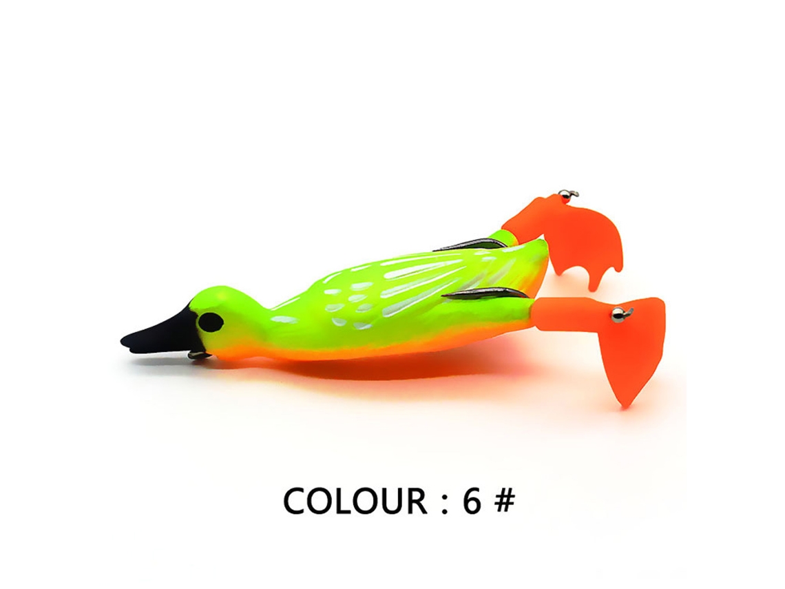 Bionic Bait (floating Rotating Flipper) Yue Xinghui Bionic Bait Floating Duck 9.5cm/12g Rotating Flipper Lure Rotating Tractor