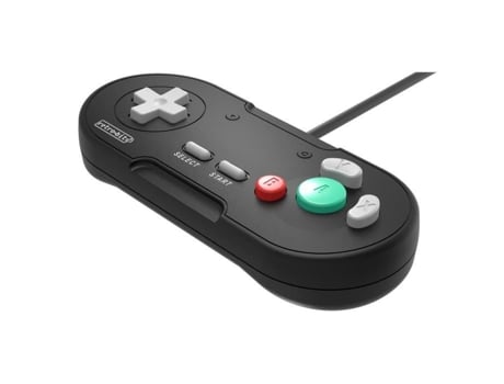 Comando Retrogaming-Retrobit  com Fio Legacygc para Nintendo Gamecube Jet Black Conexão Original