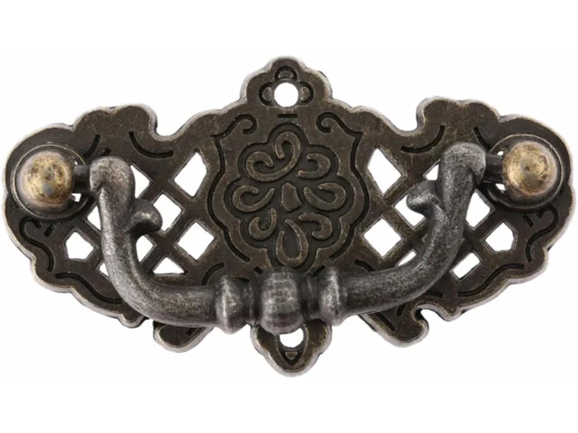 Puxadores De Móveis Em Liga Zinco Com Acabamento Bronze Antigo, Estilo Vintage, Para Gavetas, Armários, Portas De