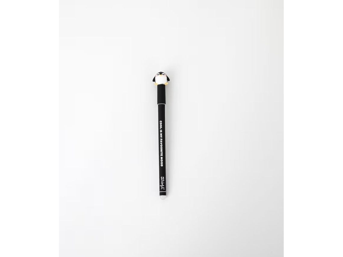 Caneta Apagável MR. WONDERFUL Pinguim Cool Is My Favourite Mood