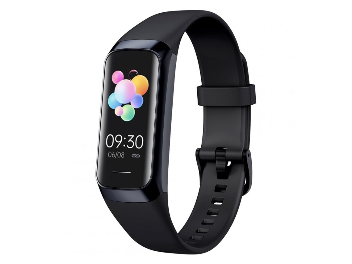 Smartwatch C60 1 1 Polegadas Amoled Hd Tela Monitor de Frequência Cardíaca de Temperatura Corporal Desportos Fitness Preto