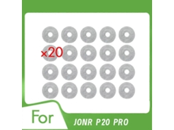 20 Pcs Cleaning Rag For P20 Pro Vacuum Cleaner Accessories Cleaner Parts Replacement