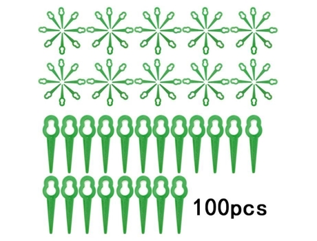 100 * Kit de Fornecimento de Cortador de Lâmina de Plástico para Cortador de Grama Sem Fio LOVEBAY