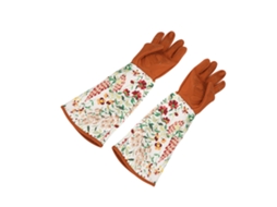 Luvas longas, anti derrapantes, impermeáveis, anti perfuração, para jardim, feminino, rosa, P Primerox