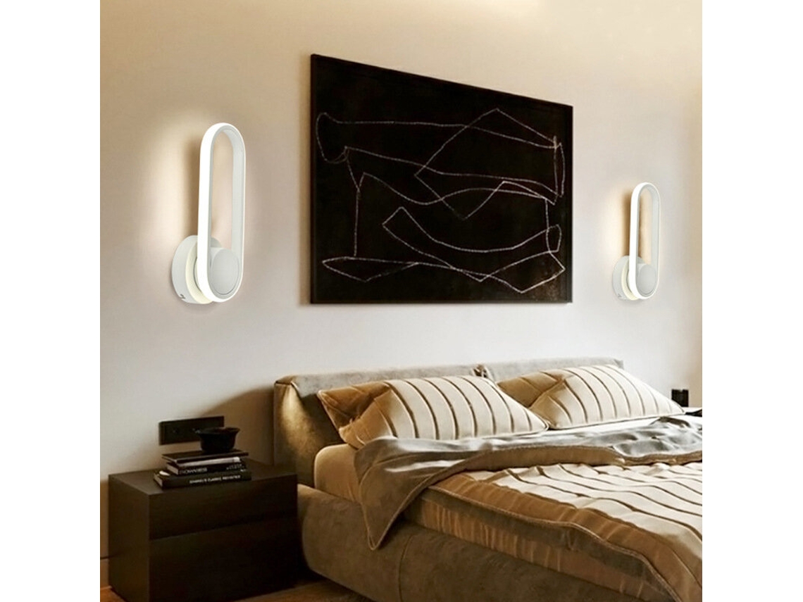 Lustres Pretos De 85-265 V, Candeeiro De Parede Moderno Para Sala De Estar, Quarto, Iluminação Residencial