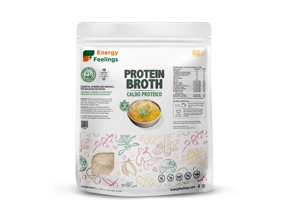 Caldo Proteico Vegano Magic Broth Energy Feelings