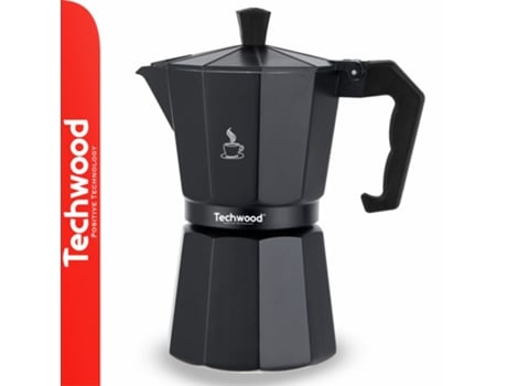 Cafeteira De Alumínio 6 Xícaras Techwood