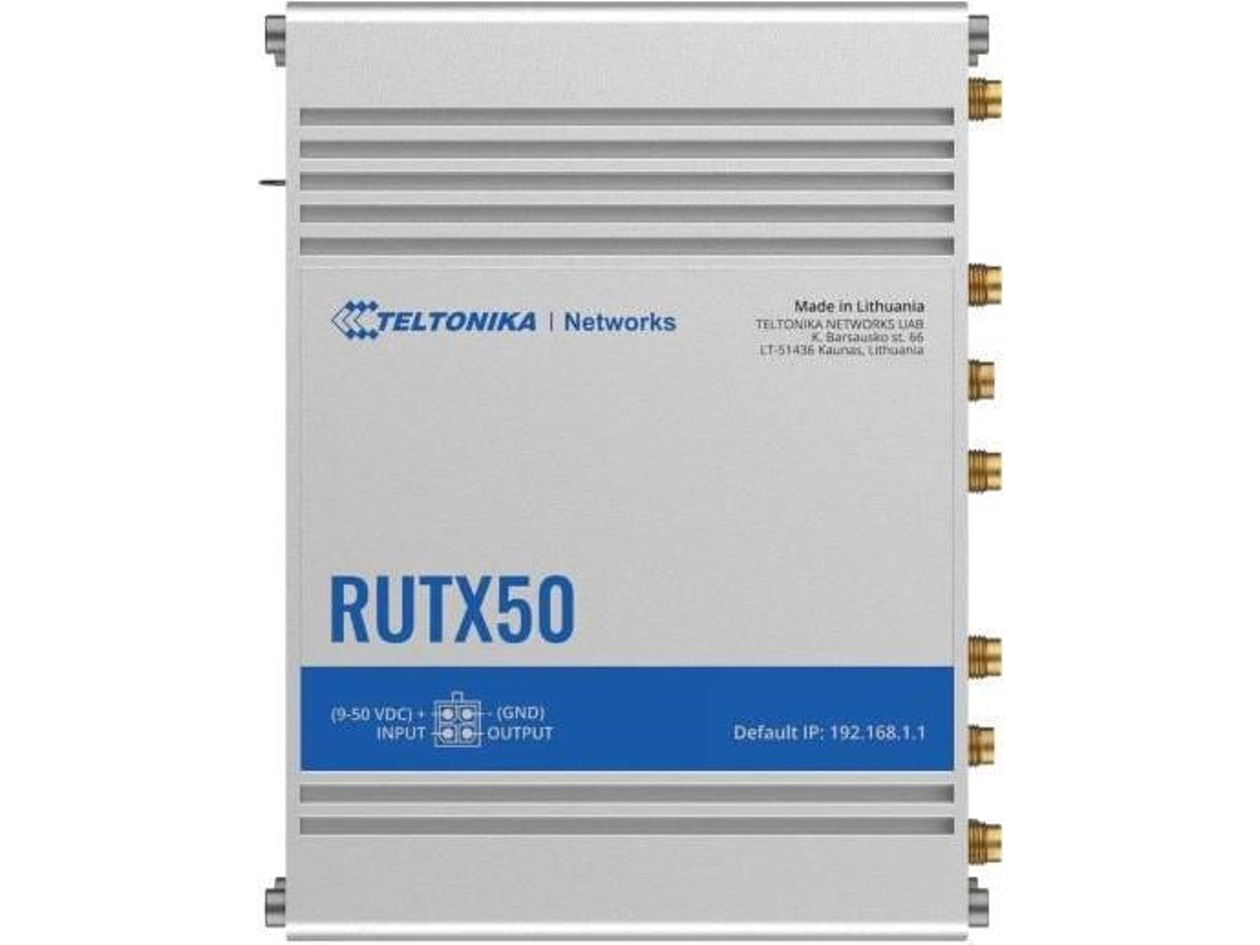Rutx50 Industrial 5g Celular Teltonika (rutx50000100)