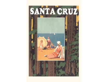 Livro Vintage Journal Santa Cruz, Beach And Trees De Found Image Press (inglês)