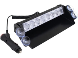 Luz De Emergência Intermitente Para Carro Caminhão Com 8 Leds, 3 Modos De Intermitência, Luz Estroboscópica Para Painel