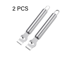 Conjunto De 2 Descascadores De Limão Em Aço Inoxidável