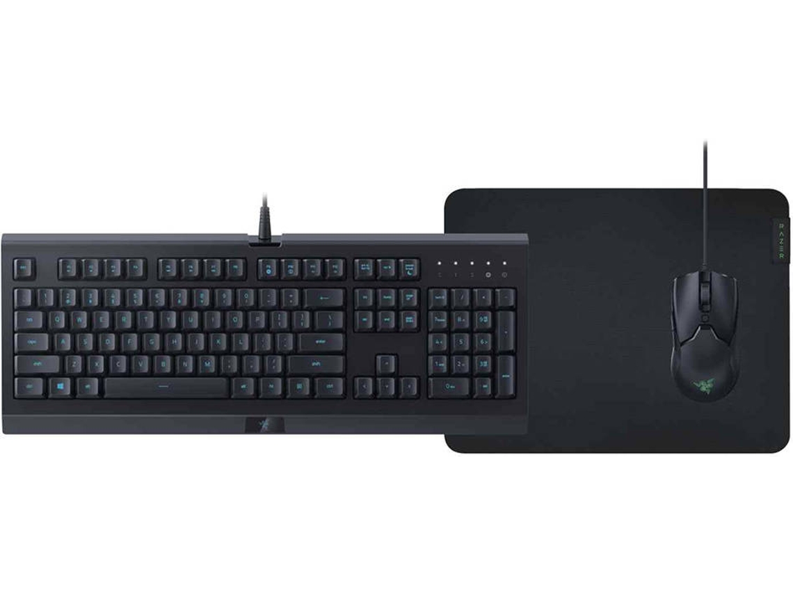 Kit Gaming RAZER Level Up (Teclado + Rato + Tapete de Rato)