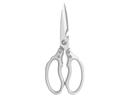Tesoura de cozinha multifuncional de aço inoxidável Slowmoose, resistente, para cortar carne, etc., super afiada.