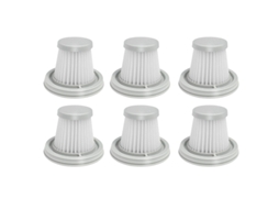 Filtro para xiaomi mijia, prático, portátil, aspirador de carro, peças de reposição, acessórios, filtro eficaz, poeira fina