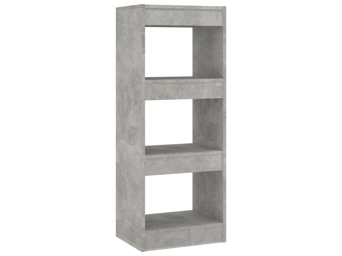 Book Cabinet, Book Cabinets Vidaxl Cinzeto Madeira Processada (n/a)