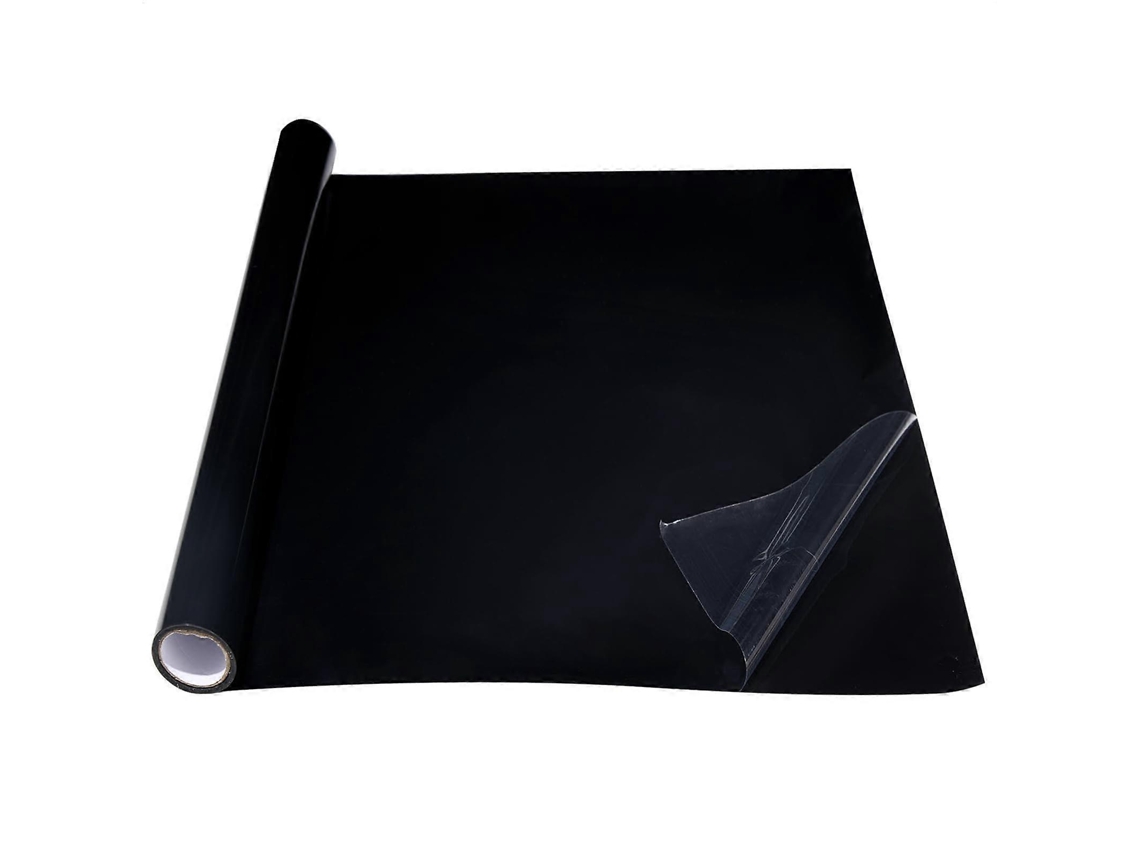 Fundo Adesivo Estático Preto Para Aquário, 40 X 200 Cm, Estilo Pôster Em Pvc, Sem Necessidade De Fita Adesiva, Fácil Aplicação. PENGDSJE