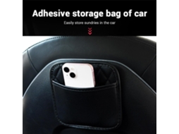 Estojo de Armazenamento em Couro Sintético para Cartões, Celular e Óculos, com Design Antirriscos e Porta. SFUSHOS