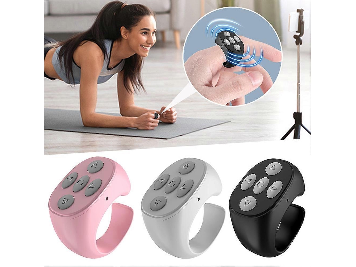 Reprodutor de vídeo inteligente portátil multifuncional com controle remoto sem fio Bluetooth e função de virar páginas DB Slowmoose