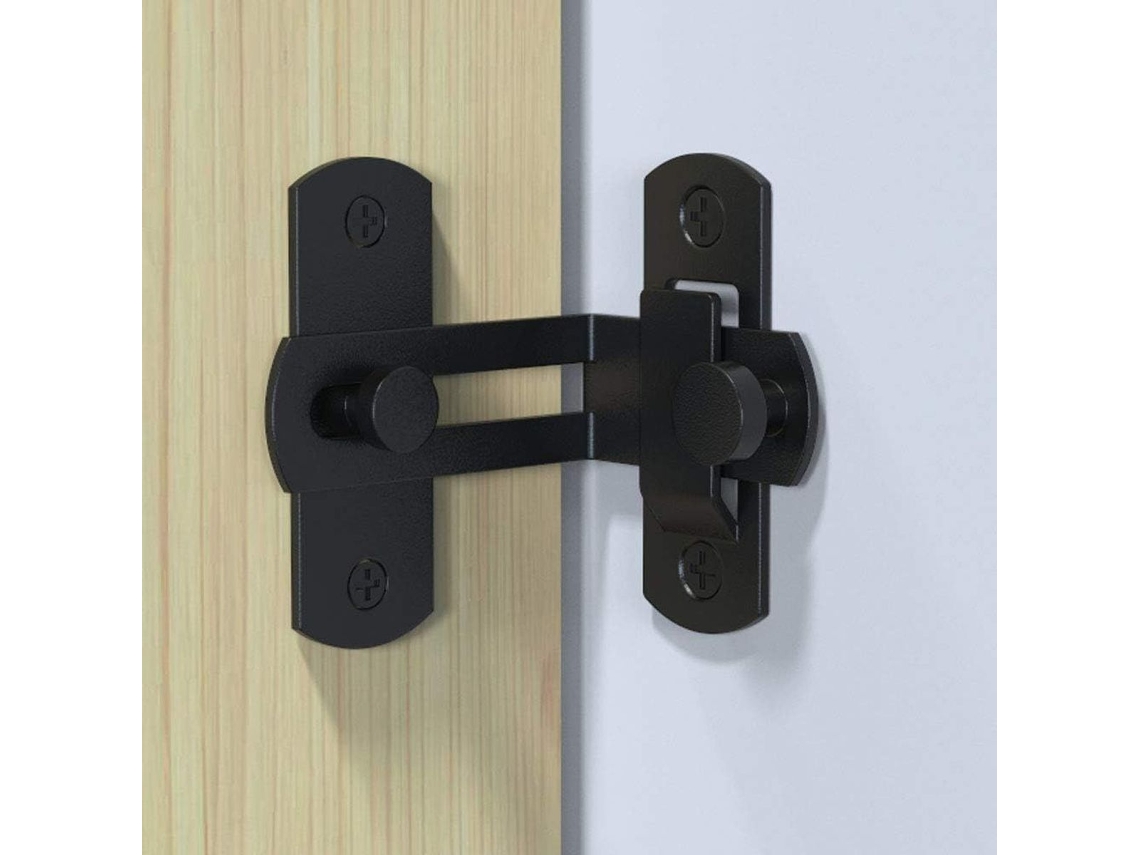 Fechadura De Porta Com Encaixe Em Ângulo Reto, Trinco