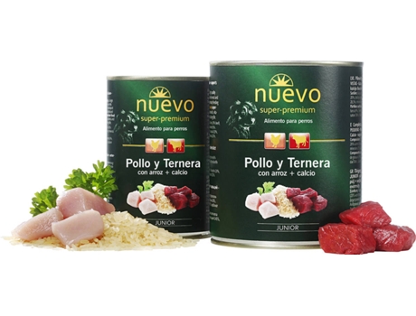 Ração para Cães  (450 g - Húmida - Sabor: Frango Enlatado e Bovino)