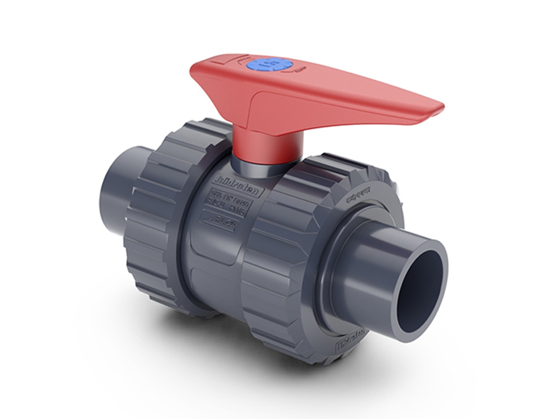 Val. Válvula de Esfera PVC Não Tubular M A/Pe 20 HIDROTEN