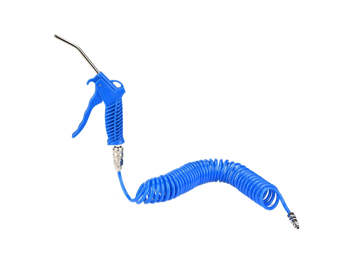 Kit de limpeza para pistola de ar comprimido Blue Air Duster com conector UE e mangueira de PU
