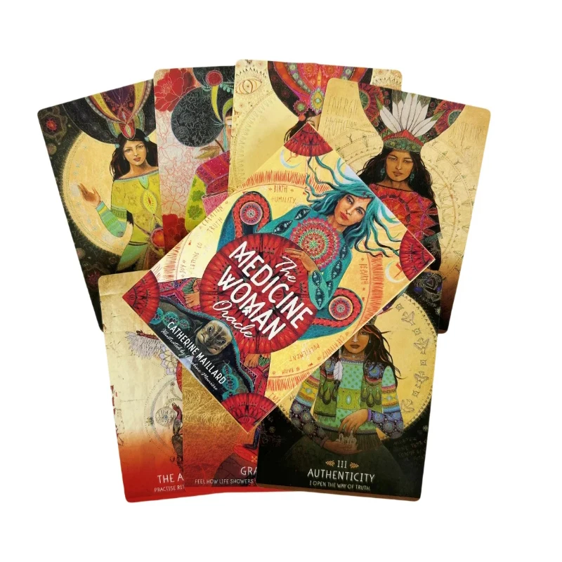 O Jogo De Tabuleiro de Tarô The Witch Oracle Cards (versão em inglês)