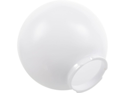 Lâmpada De Substituição Redonda Para Exterior, 20 Cm, Suave E Antirreflexo, Para Postes De Iluminação.