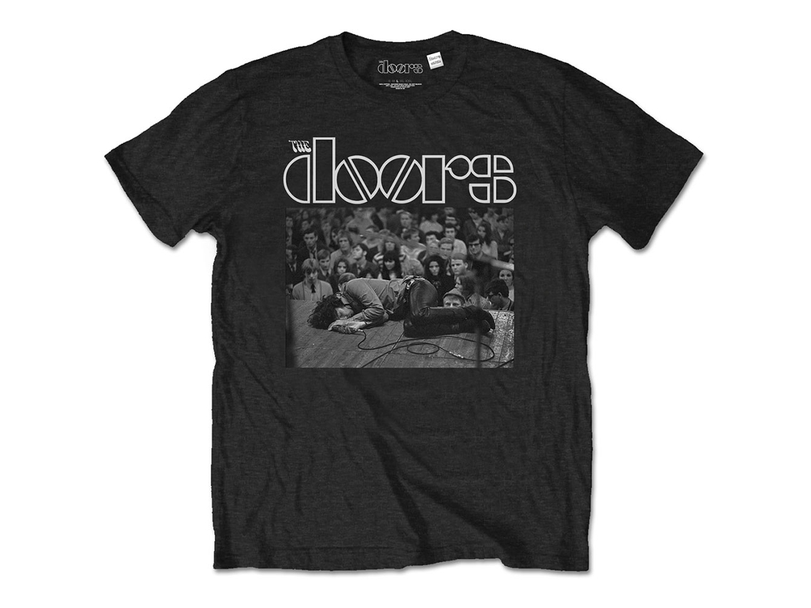 T-Shirt ROCK OFF The Doors - Collapsed Preto (Tamanho: L)