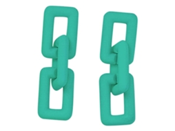 Brincos Pendentes Femininos Moda Francês Cor Unica Retro Elegante Hipoalergênico Prata