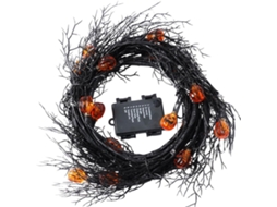 Luzes De Cordão De Halloween Para Decoração Sazonal Da Porta Da Frente |