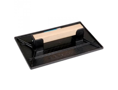 Flutuador De Plástico Retangular Preto 34x23 Cm Taliaplast