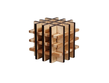 Puzzle FRIDOLIN Madeira - Vermelho - 9 x 9 x 9 cm)