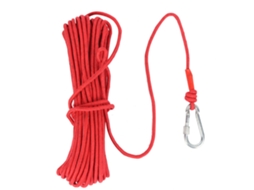 Linha de Pesca Resistente 20 Metros com Mosquetão para Caça e Resgate. AQUAFORGE