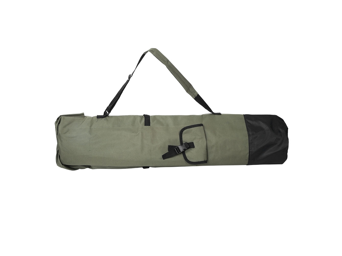 Mala para Vara de Pesca Oxford 600d Verde Militar 123x34cm