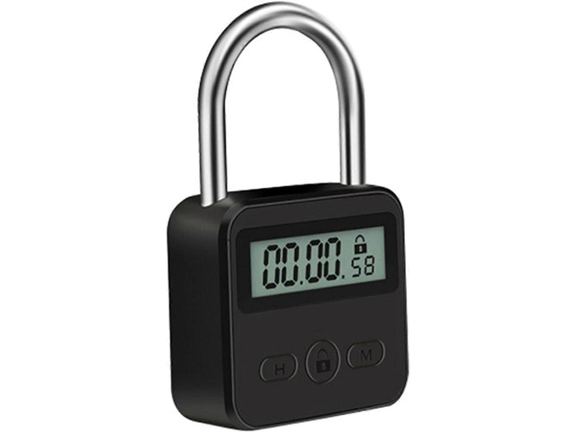 Fechadura Eletrônica Com Timer De Metal