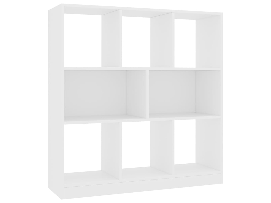 Book Cabinet, Book Cabinets Vidaxl Branco Madeira Processada (n/a)
