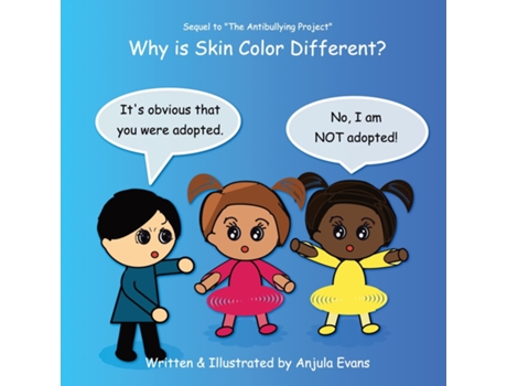 Livro Why Is Skin Color Different? De Anjula Evans (inglês)