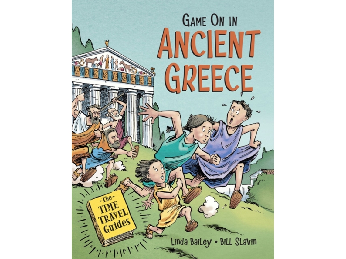 Livro game on in ancient greece de linda bailey (inglês)