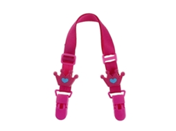 Babador Bebê com Clip Fixo, Porta Toalha Saliva, Cordão Lenço, Clipe Ajustável para Pendurar GIECY
