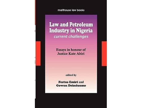 Livro Law and Petroleum Industry in Nigeria de Festus Emiri (Inglês)