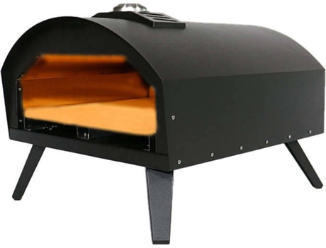 Forno RED DECO (Preto - Aço - 51x41x23,7 cm)