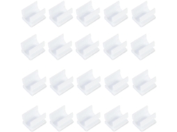 Clipes Plásticos Adesivos Para Canetas, Com Função Armazenamento, Ideais Para Decoração Escolar E Geladeira