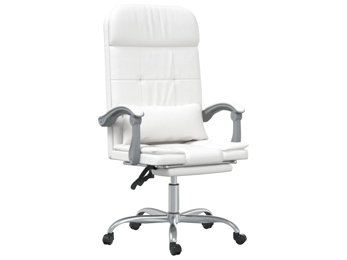 Massage Office Chair, Massage Office Chairs Vidaxl Branco Couro Artificial (n/a)